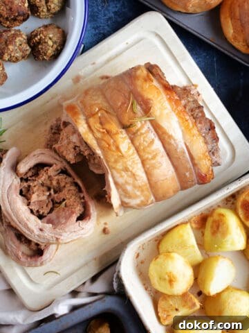 Slow cooker rolled lamb breast