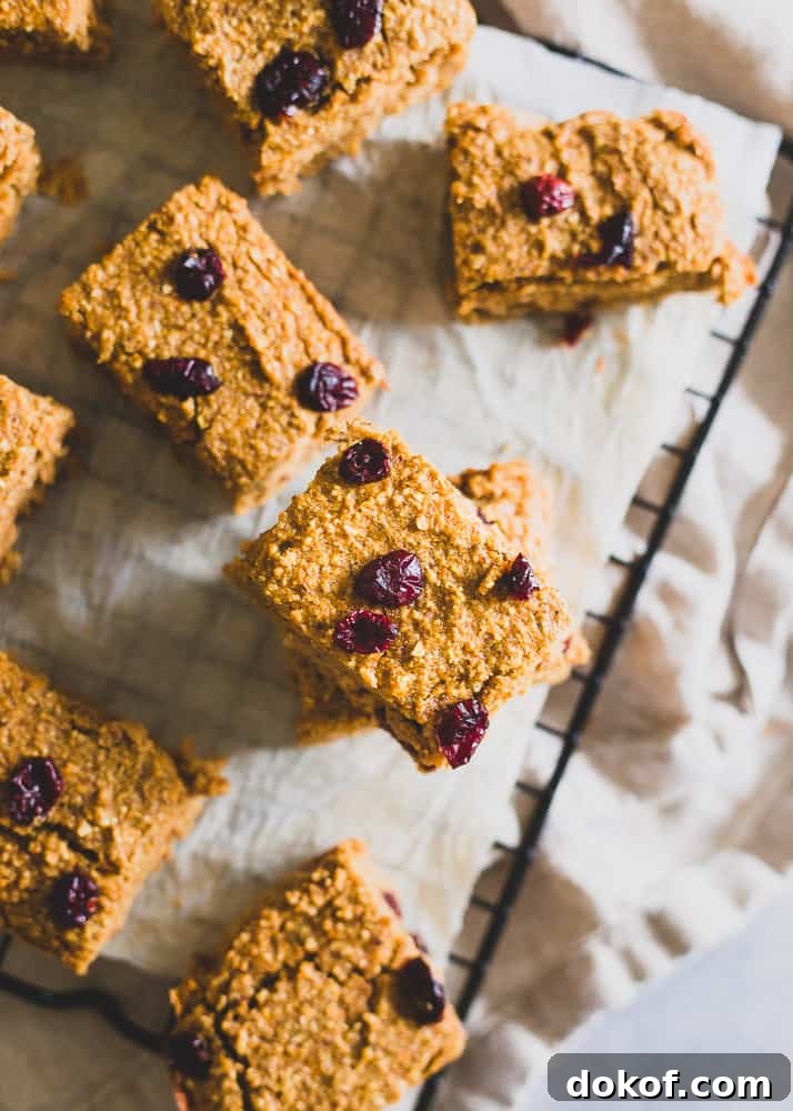 Grab a sweet potato bar for a healthy snack on the go. Slightly sweet, packed with fall spices and perfect with a glass of milk or a dollop of nut butter. Grab a sweet potato bar for a healthy snack on the go. Slightly sweet, packed with fall spices and perfect with a glass of milk or a dollop of nut butter.