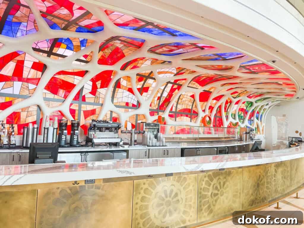 Barcelona Lounge at Coronado Springs Resort.