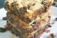 Chewy Chocolate Chip Blondies Recipe for Fudgy Bars