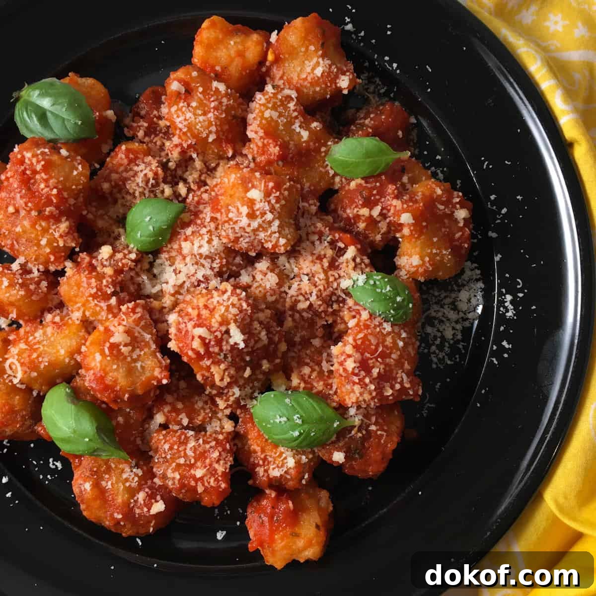 air fryer cauliflower gnocchi