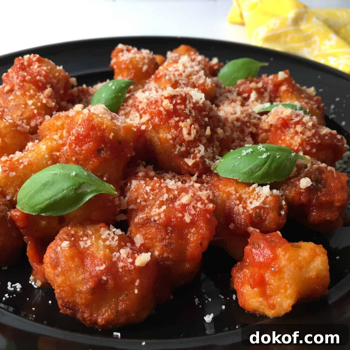 cooked cauliflower gnocchi