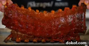 Pork Ribs Serving