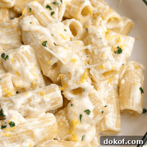 featured image for creamy lemon pasta