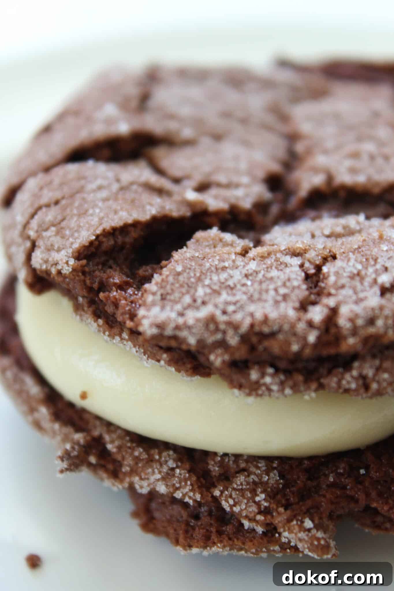 Chocolate Cake Mix Cookies: 12 Irresistible Recipes You’ll Love 27 Chocolate Sandwich Cookies with Cream Cheese Filling that will remind you of an Oreo.