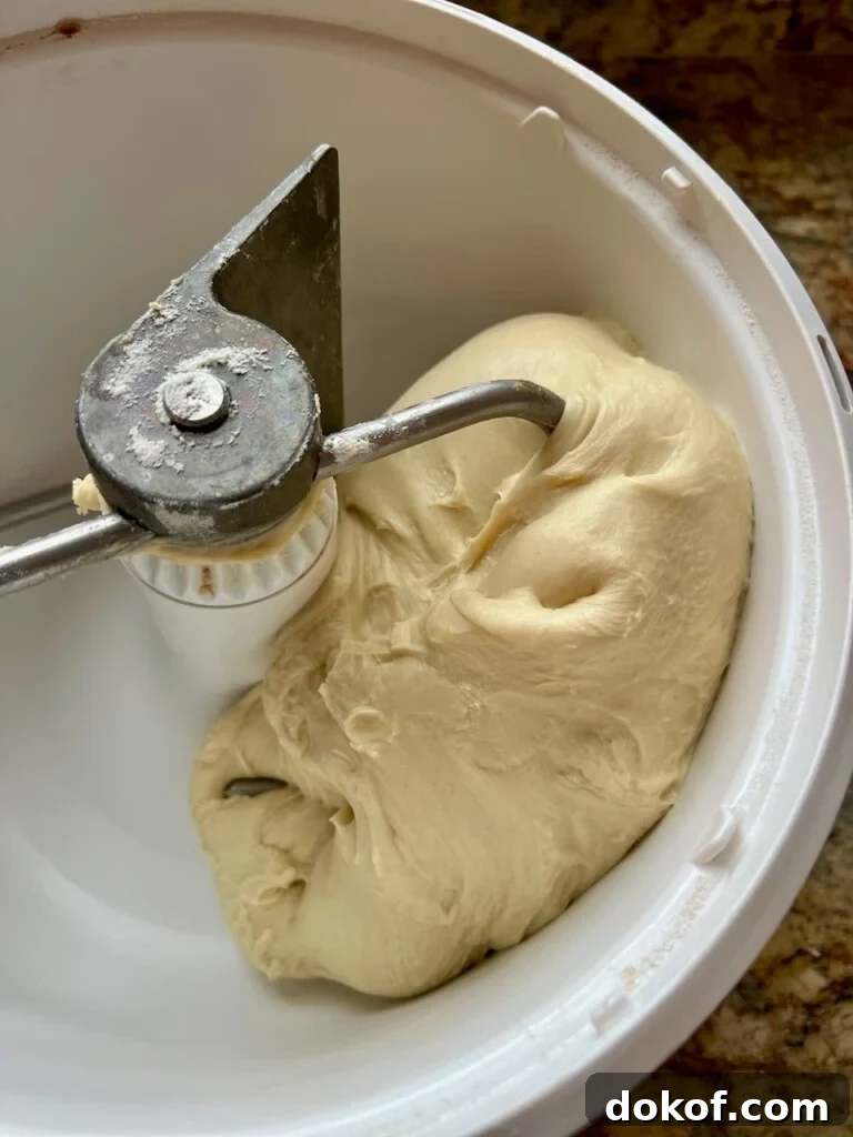 Kneaded dough