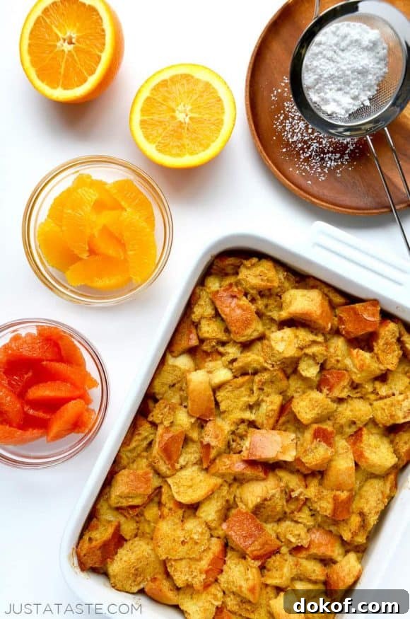 Orange Baked French Toast Recipe
