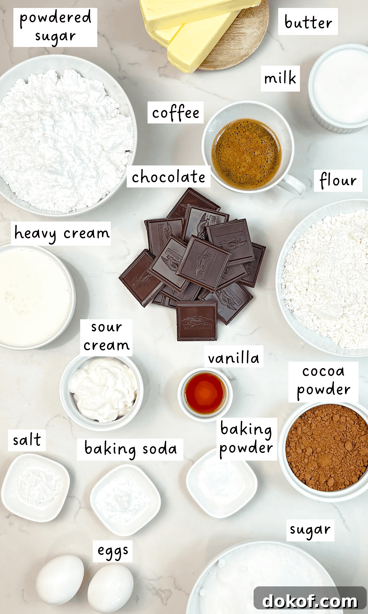 All ingredients.