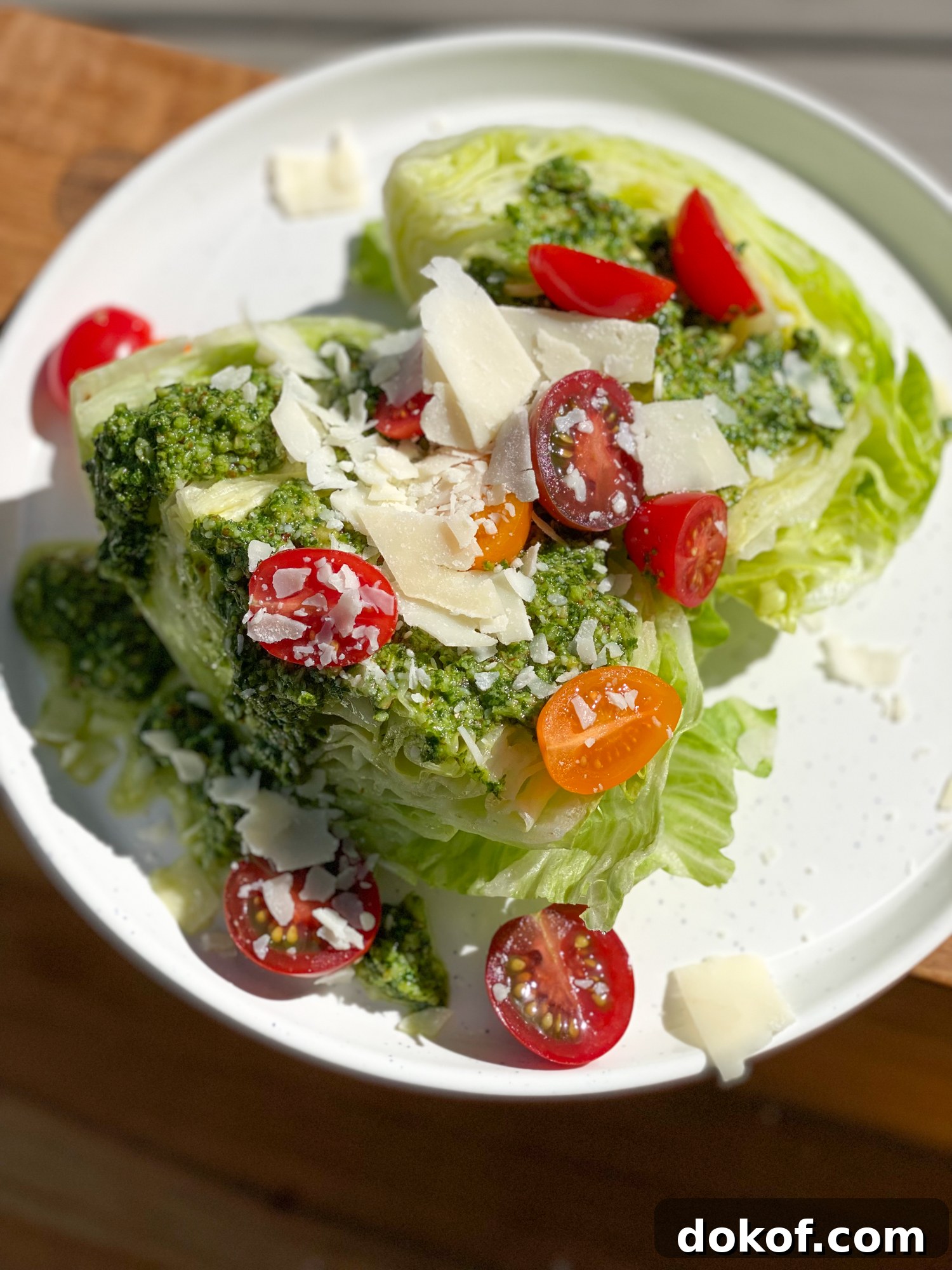 Pesto Wedge Salad