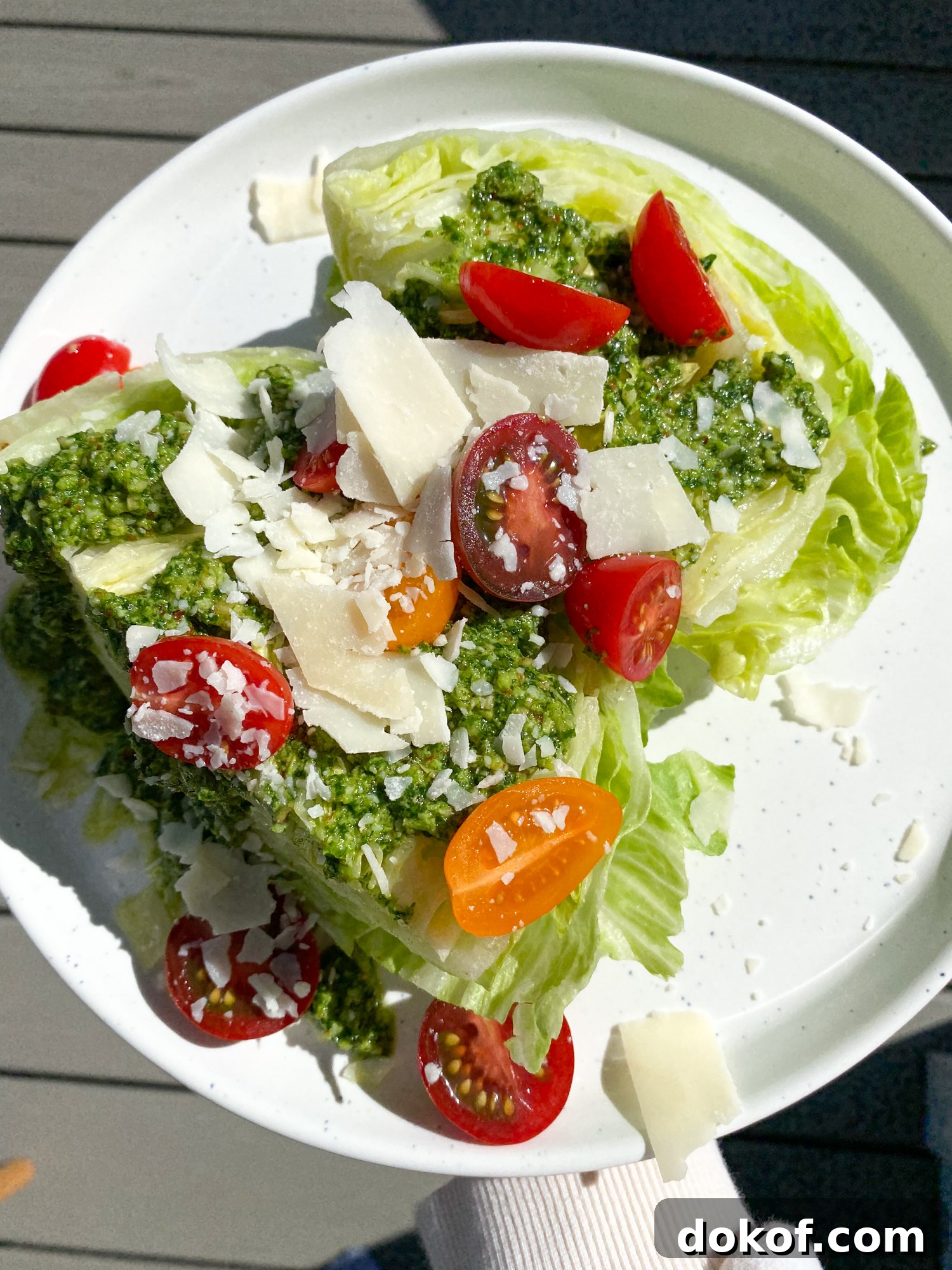 Pesto Wedge Salad