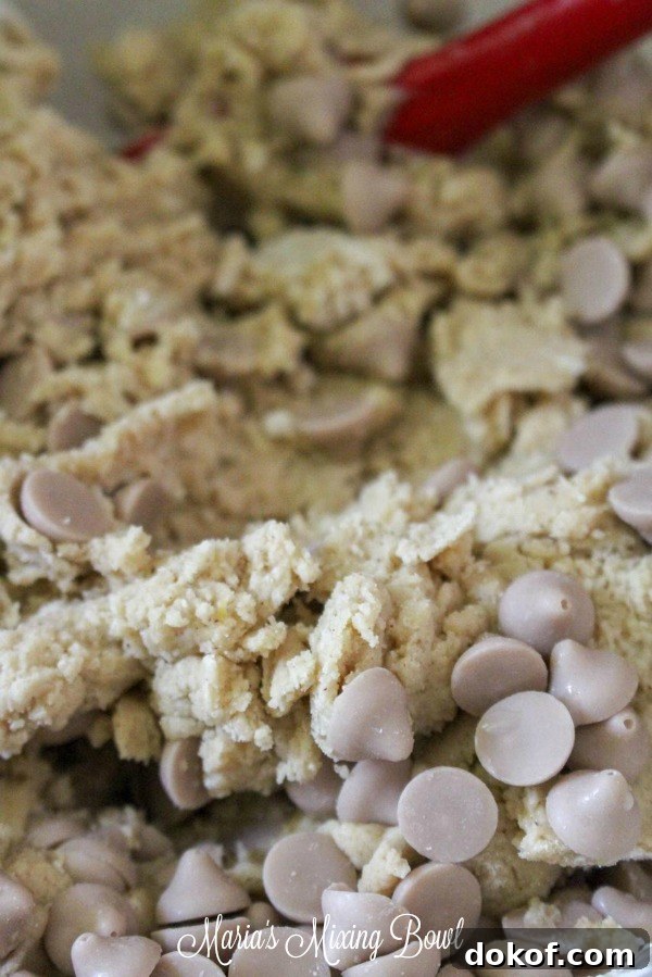 Maple Snickerdoodle Cookies Recipe — Soft Cinnamon Maple Cookies 7 Maple chips added to dough