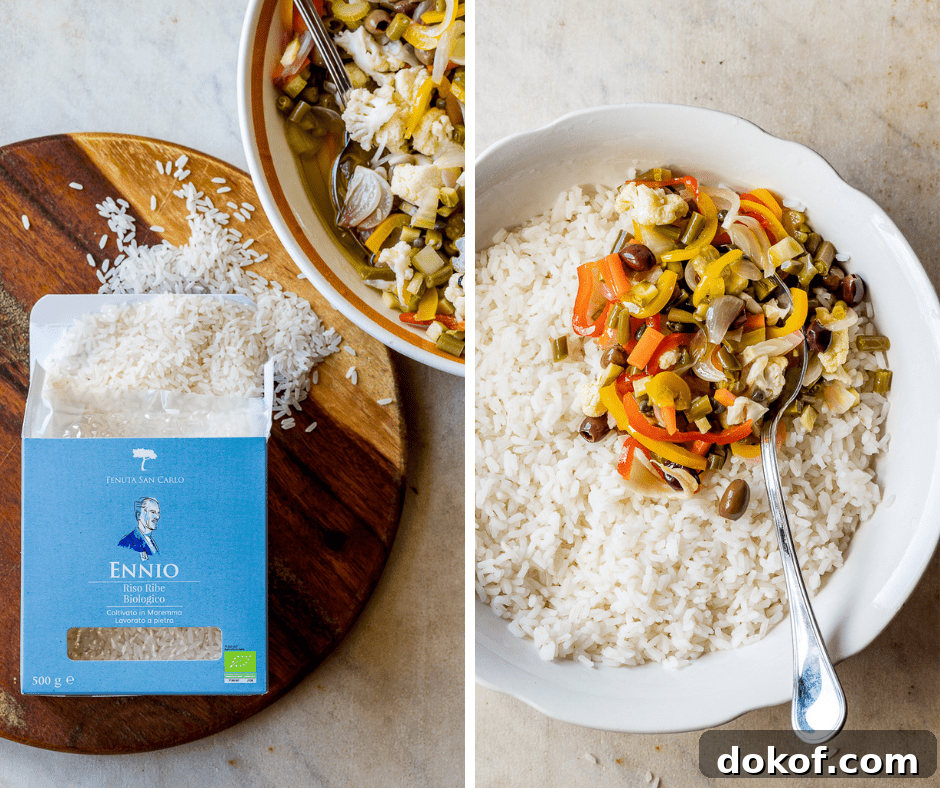 Italian rice salad