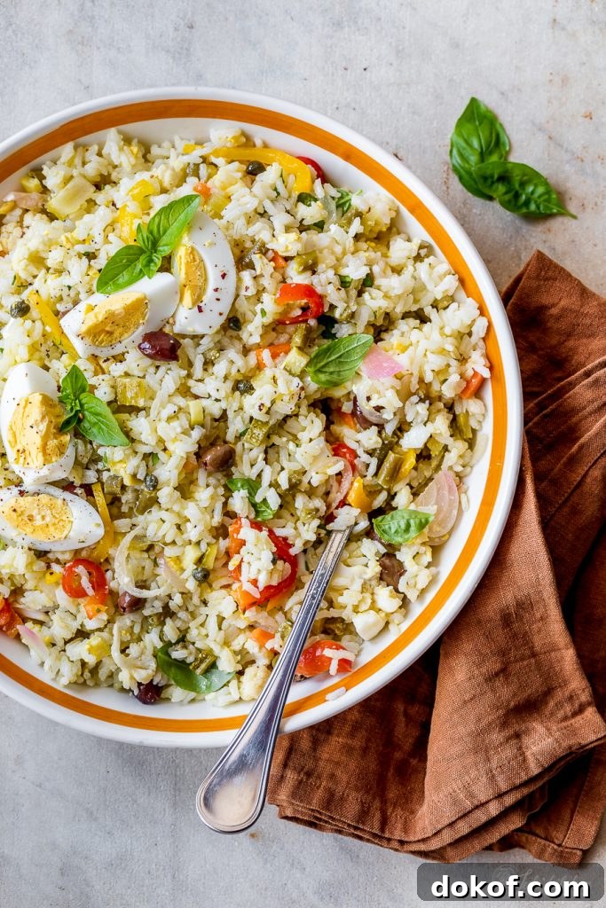 Italian rice salad