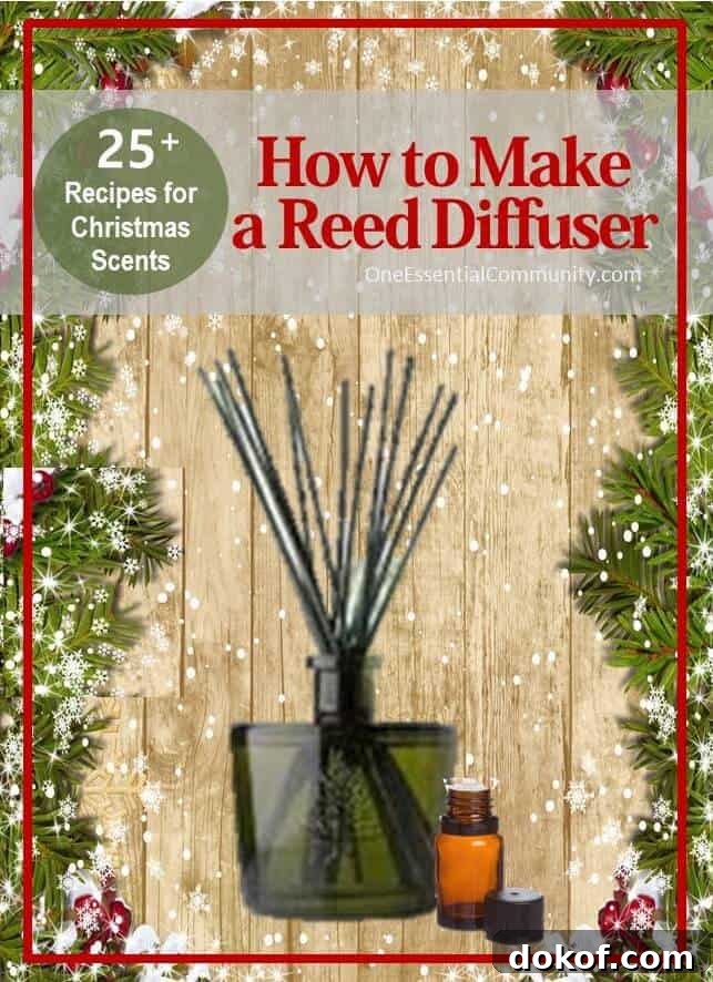 Have you made an essential oil reed diffuser yet? They are simple and inexpensive to make