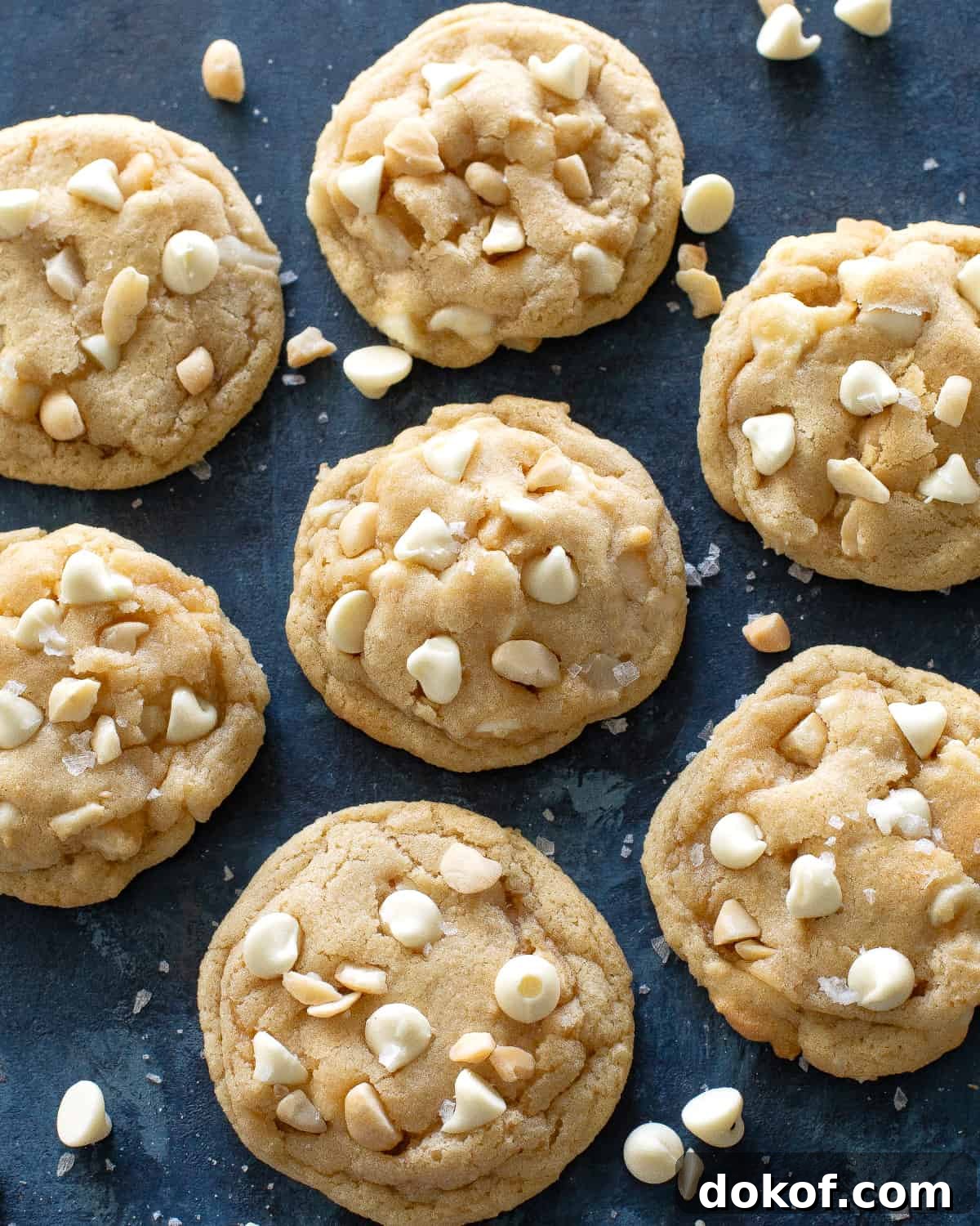 white chocolate macadamia nut cookies