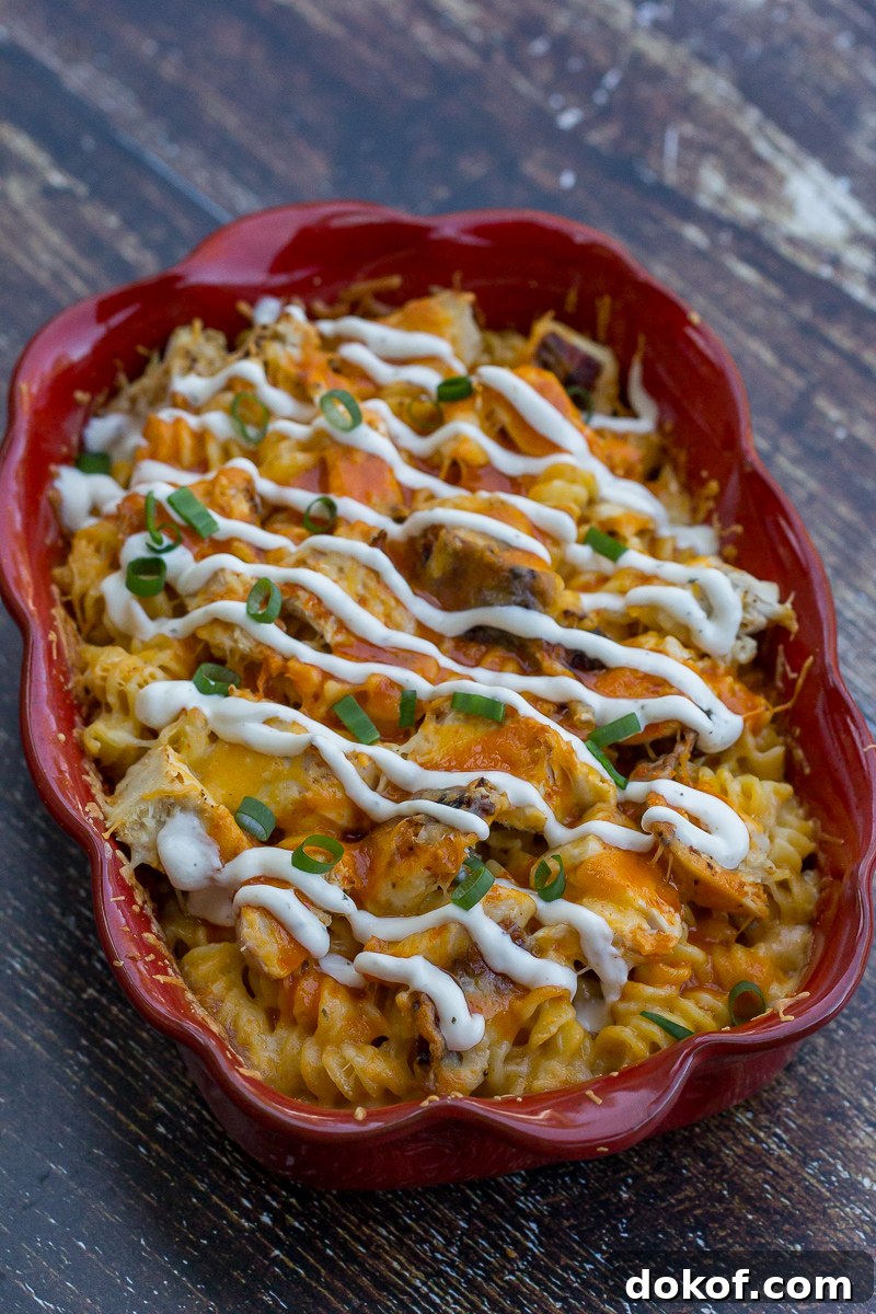 Buffalo Chicken Mac and Cheese