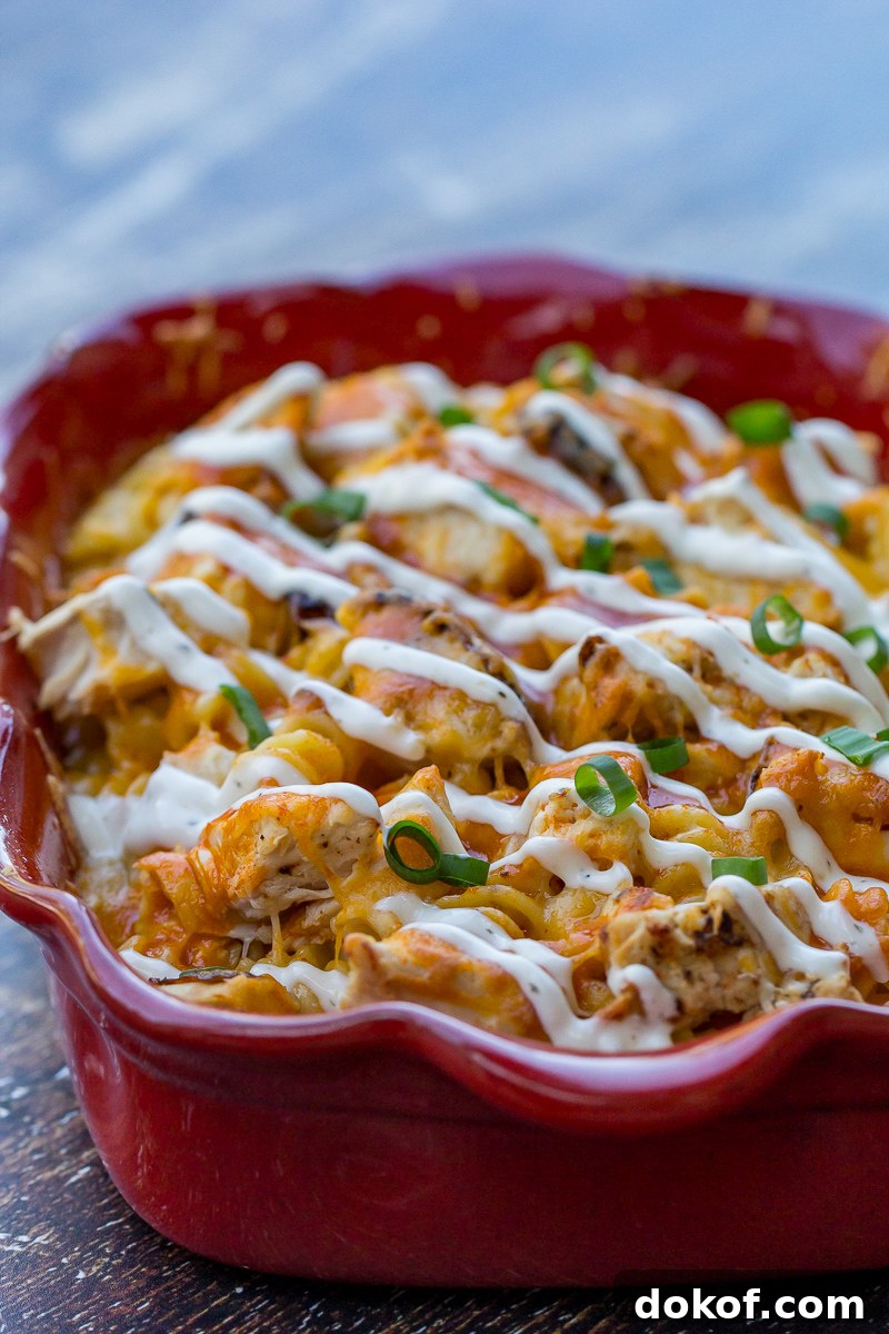 Buffalo Chicken Mac and Cheese