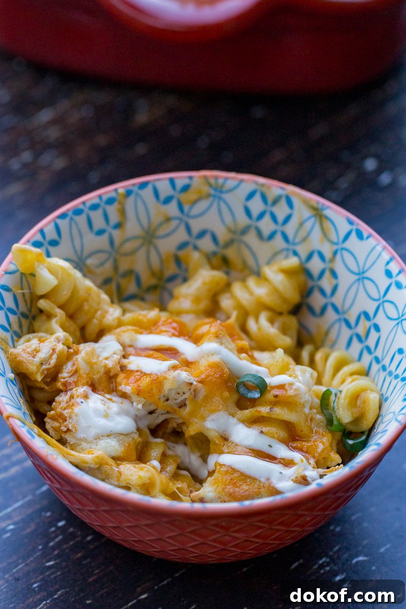 Buffalo Chicken Mac and Cheese