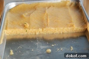 cooked polenta.