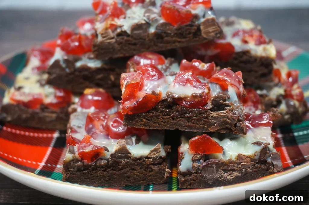 Chocolate Cherry Brownies