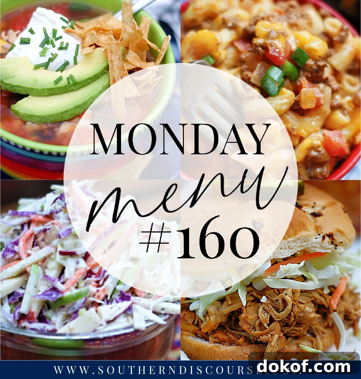 The title collage featuring quick and easy main dishes that can be made while prepping for a holiday.