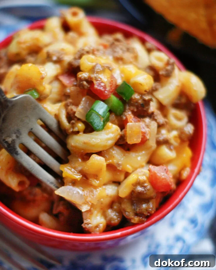 This is the best Chili Mac recipe made on the stove top & finished under the broiler in less than 30 minutes.