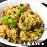 Grilled Eggplant and Vegetables Salad