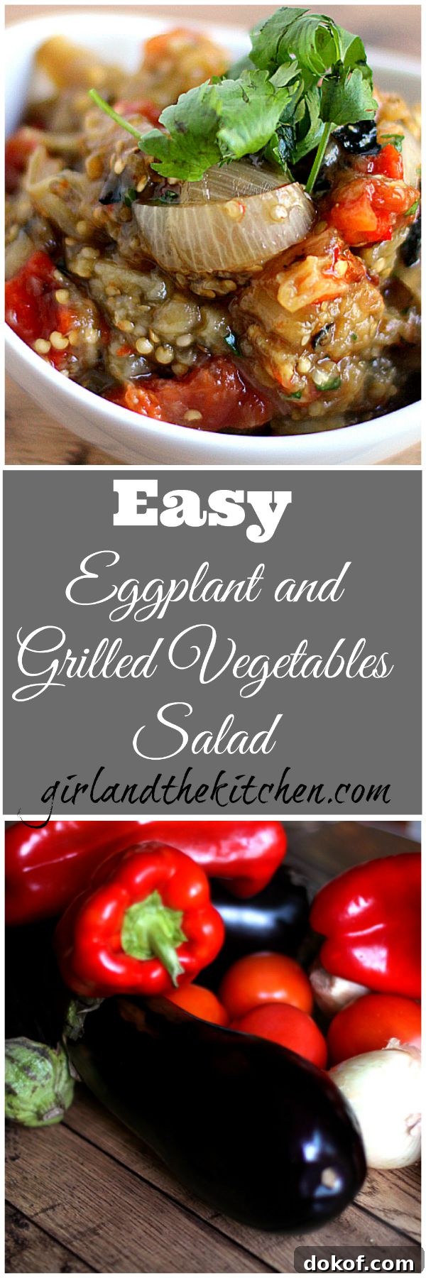 A super easy and nutritious vegan salad full of vibrant taste of the grilled red peppers, minced garlic and cilantro making it the ultimate summer salad!