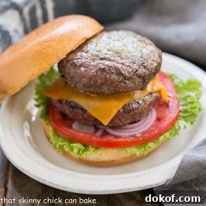 Grilled Butter Burgers