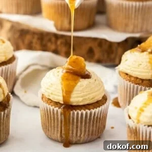 Apple Pie Cupcakes with Salted Maple Buttercream by Sugar Salt Magic