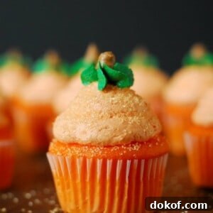 Pumpkin Cupcakes by The Gunny Sack.