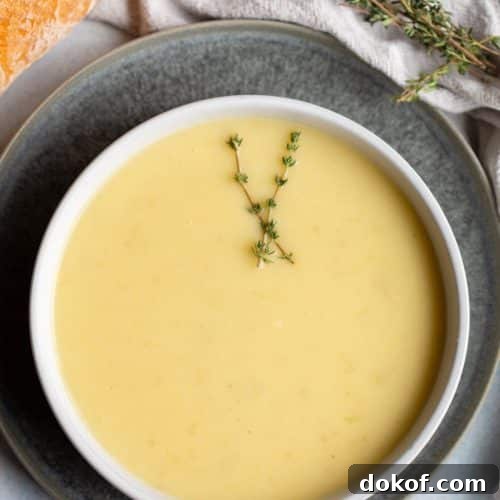 Slow Cooker Potato Leek Soup