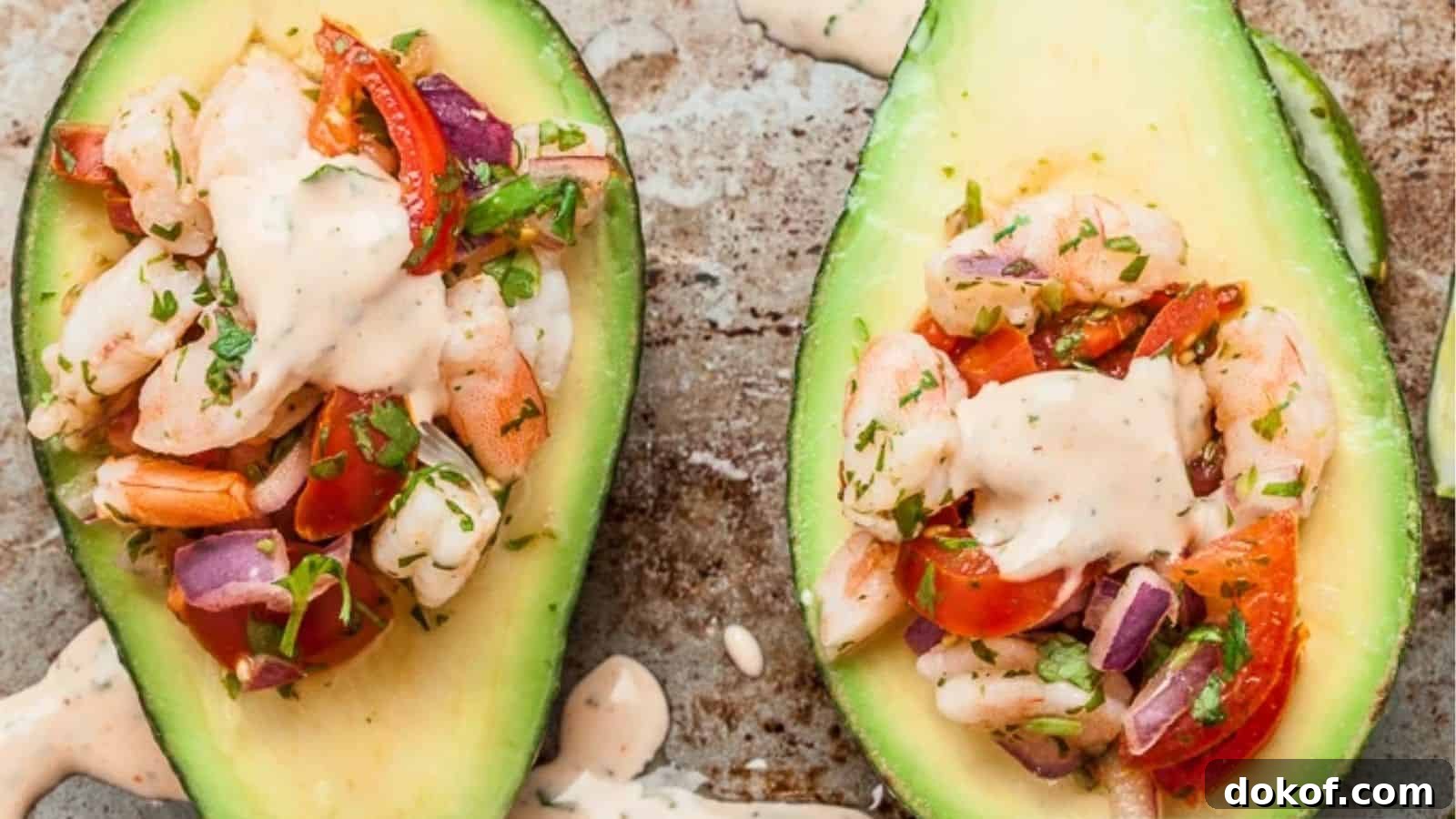 21 Quick Seafood Dinners for Busy Weeknights 9 Stuffed Avocado Shrimp Salad
