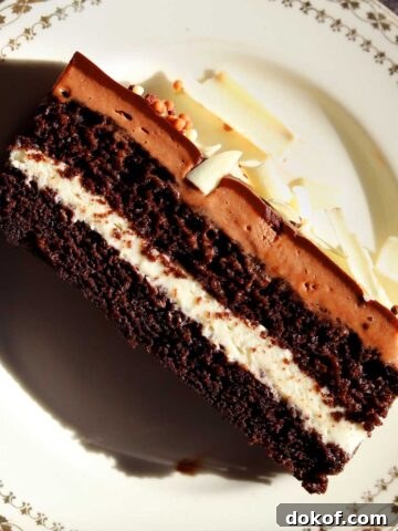tuxedo cake