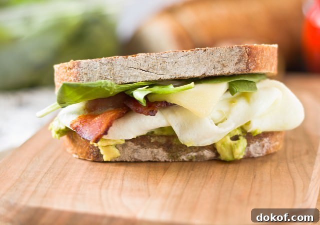 Egg White Bacon Breakfast Sandwich