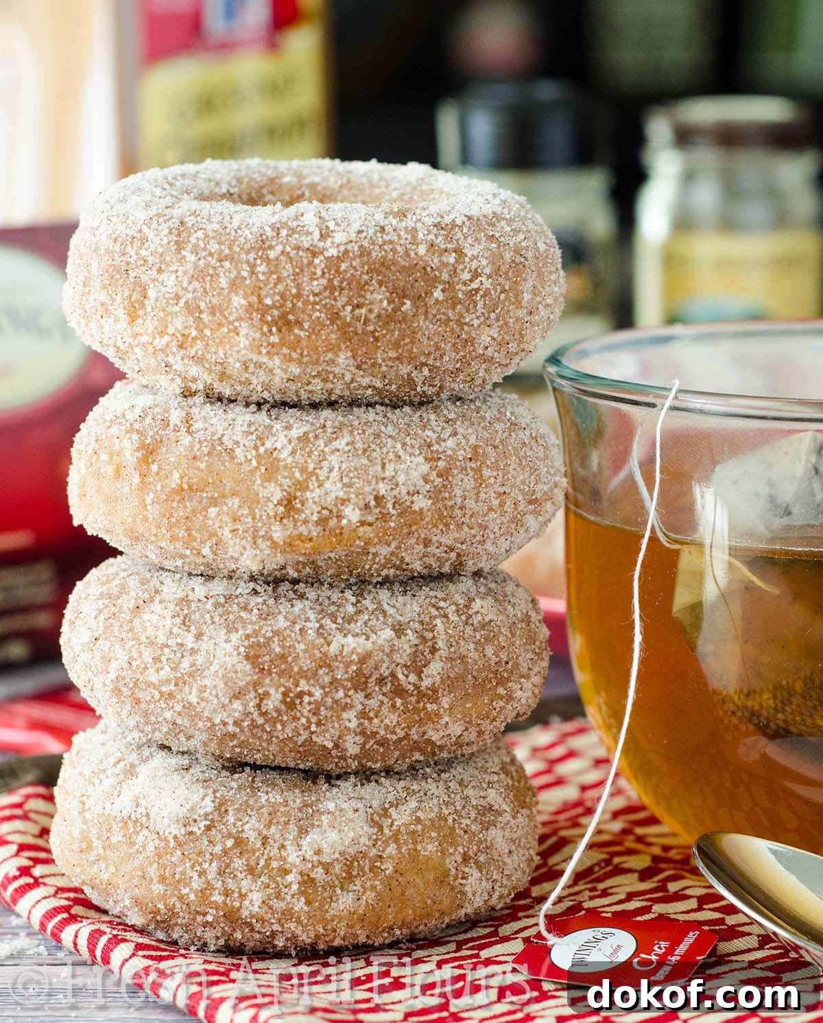 Baked Chai Donuts: Easy spiced donuts get a generous dunk in a spiced sugar coating for some extra pep in each bite.