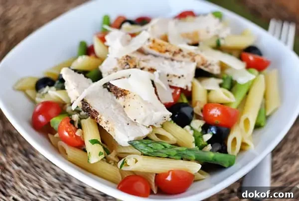 Image for Spring Penne Pasta with Light Butter Sauce