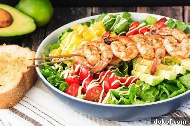 Image for Cilantro Lime Grilled Shrimp Salad