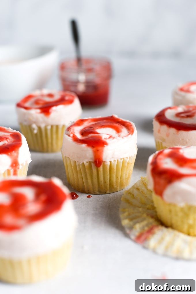 Lemon Strawberry Cupcakes Recipe with Fresh Citrus Frosting 3 img 547 2