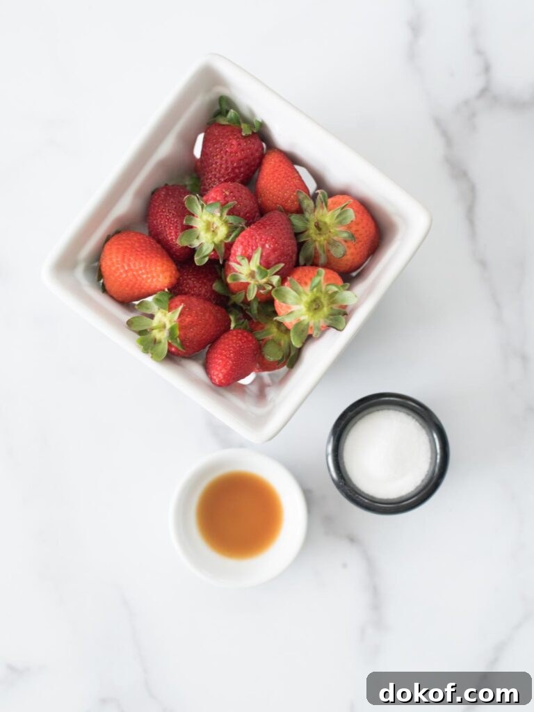 Quick Microwave Chocolate Mug Cake Recipe in 2 Minutes 4 ingredients for sweet strawberry topping
