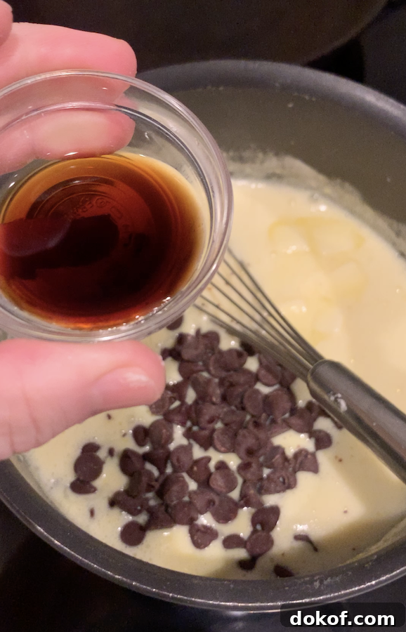 making chocolate cream pie | NoBiggie.net