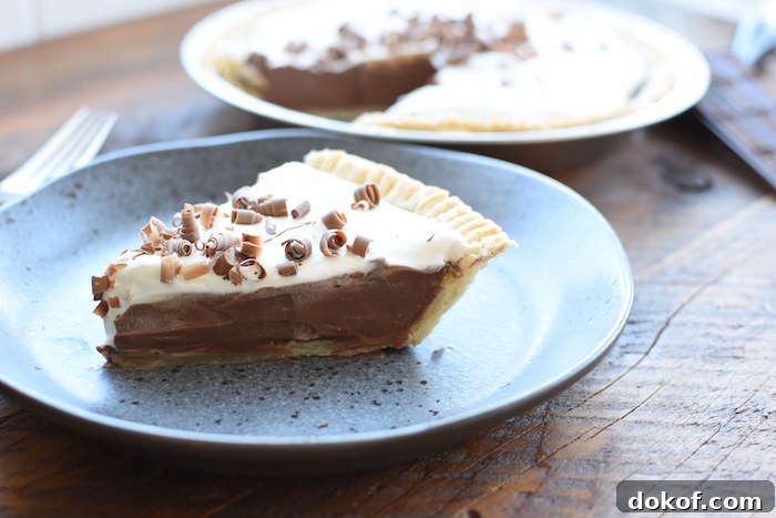 chocolate cream pie recipe | NoBiggie.net
