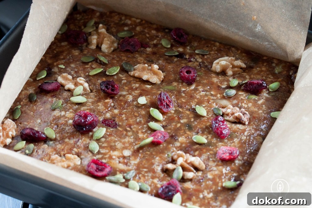 Cranberry Seed No-Bake Breakfast Bars Recipe 3 No-Bake Breakfast Bars