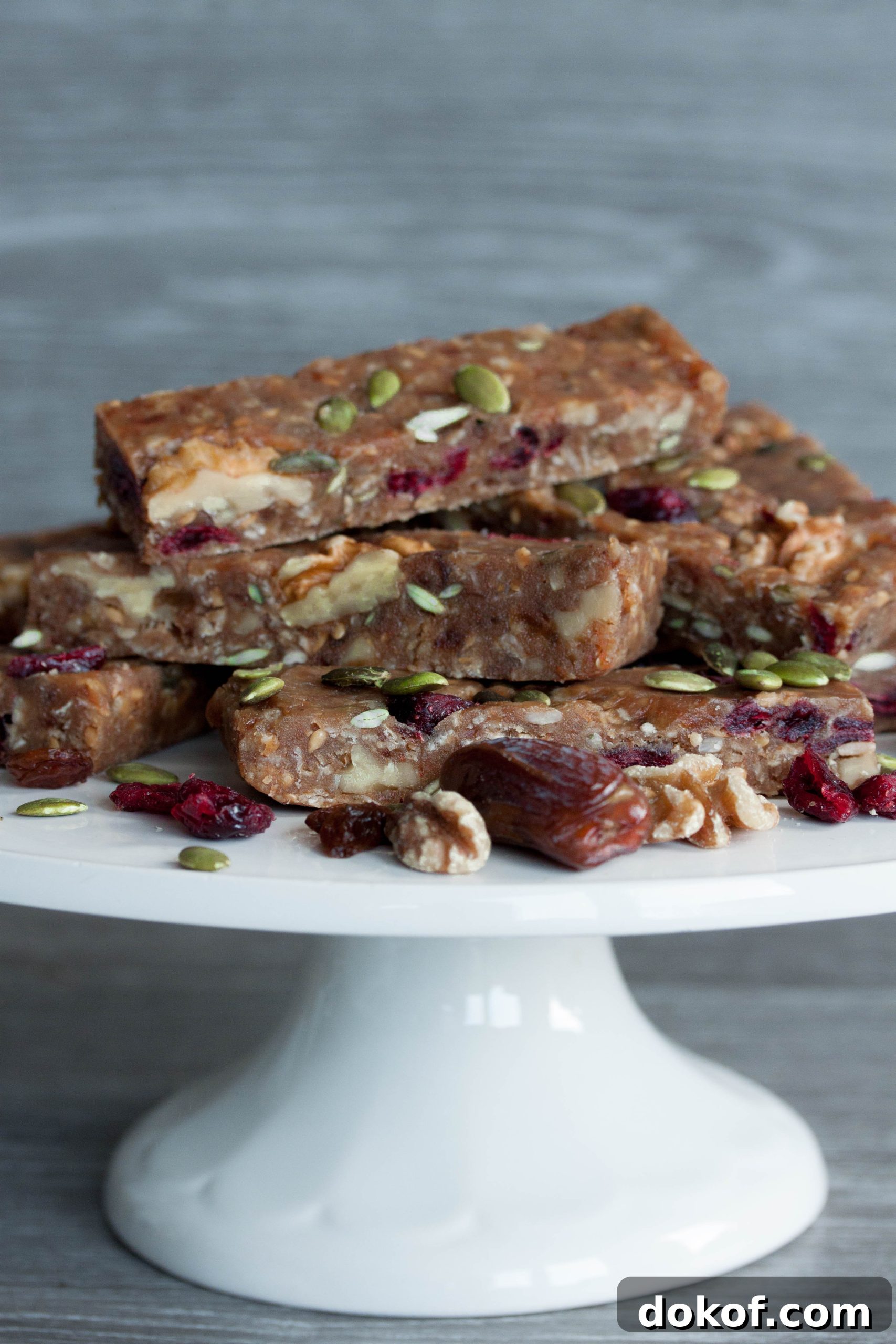 Cranberry Seed No-Bake Breakfast Bars Recipe 4 No-Bake Breakfast Bars