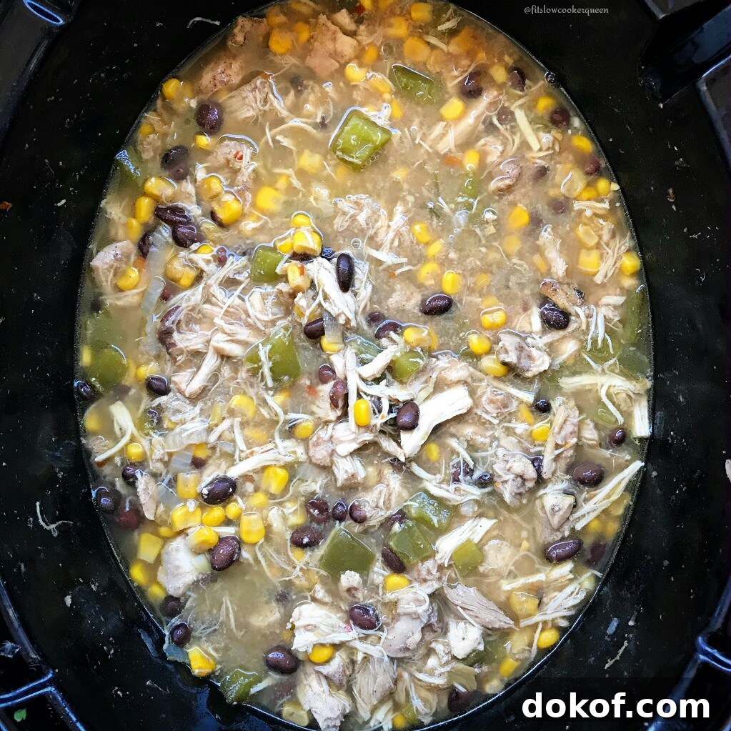 This fiesta chicken stew is definitely a party in your mouth. Bursting with flavor, this easy and healthy slow cooker recipe can be served anytime of the year.