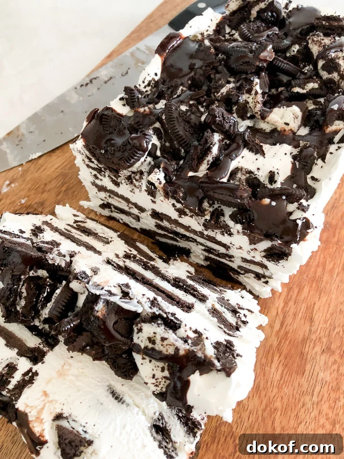 Oreo Icebox Cake 