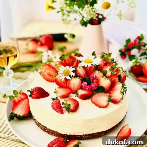 Strawberry cheesecake