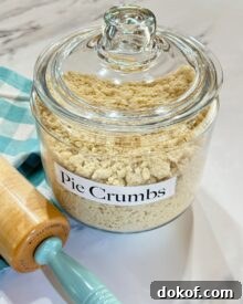 Pie Crumbs.