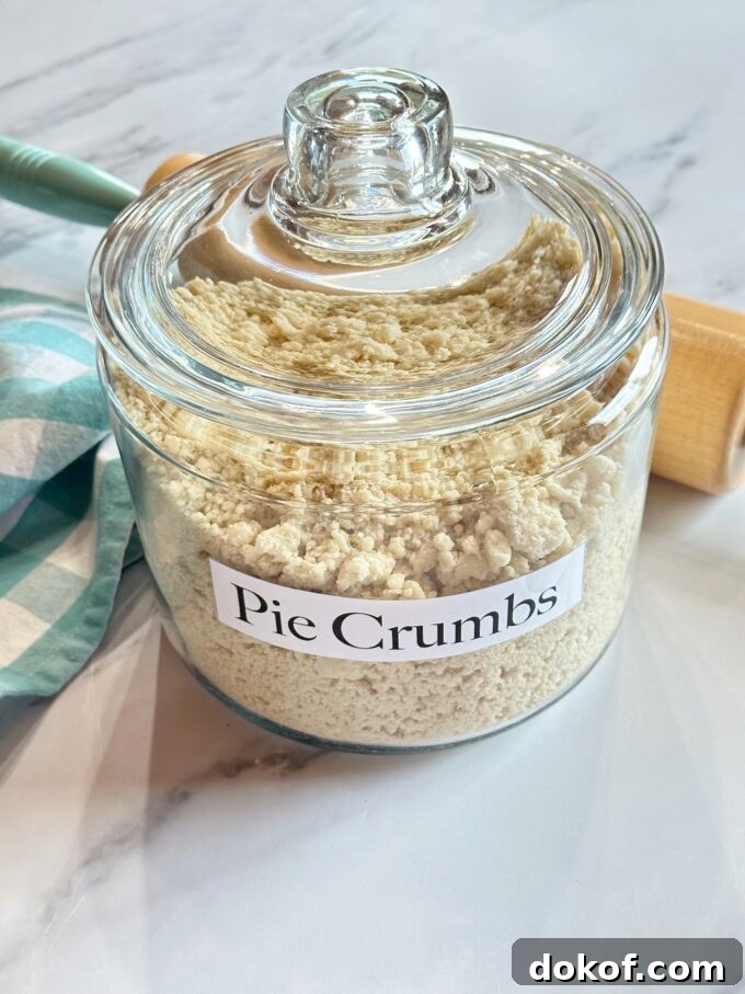 Pie Crumbs.