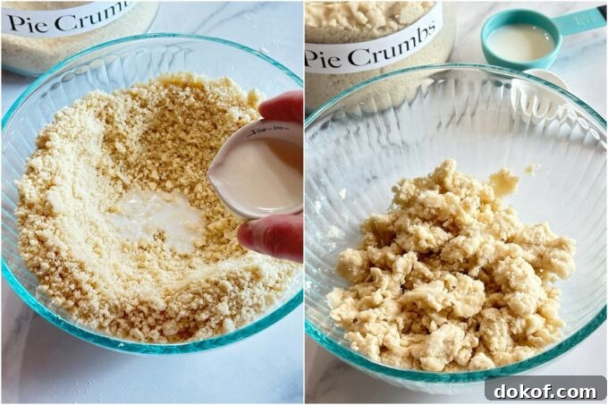 Pie Crumbs.